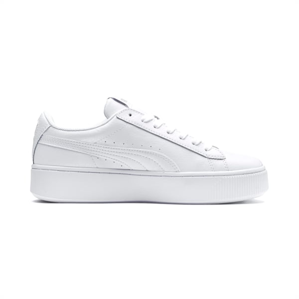 Vikky Stacked Women's Sneakers, Puma White-Puma White, extralarge-IND