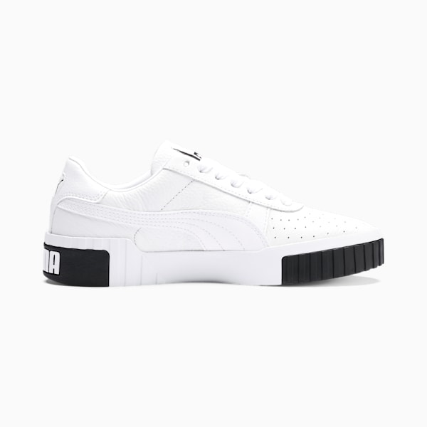 Basket Cali Femme, Puma White-Puma Black, extralarge