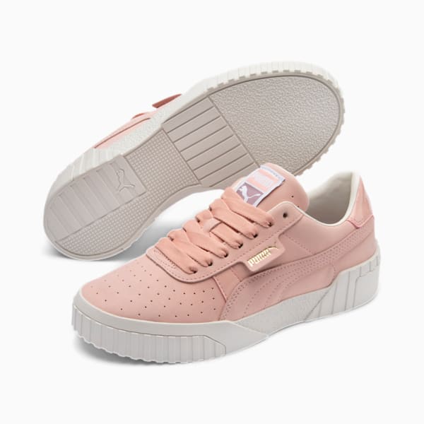 Cali Nubuck Women’s Sneakers, Peach Bud-Peach Bud, extralarge