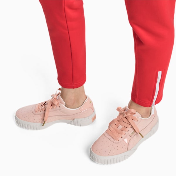 Cali Nubuck Women’s Sneakers, Peach Bud-Peach Bud, extralarge