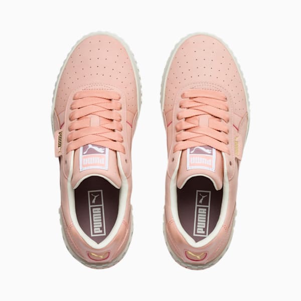 Cali Nubuck Women’s Sneakers, Peach Bud-Peach Bud, extralarge