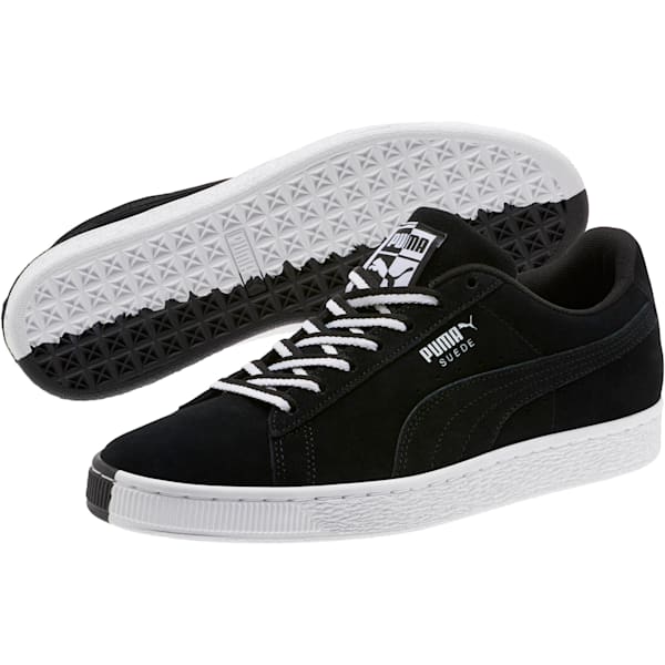 Suede Classic “Other Side” Sneakers, Puma Black-Puma White, extralarge