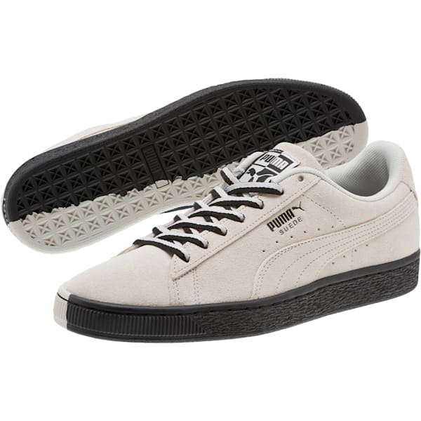 Suede Classic “Other Side” Sneakers, Glacier Gray-Puma Black, extralarge