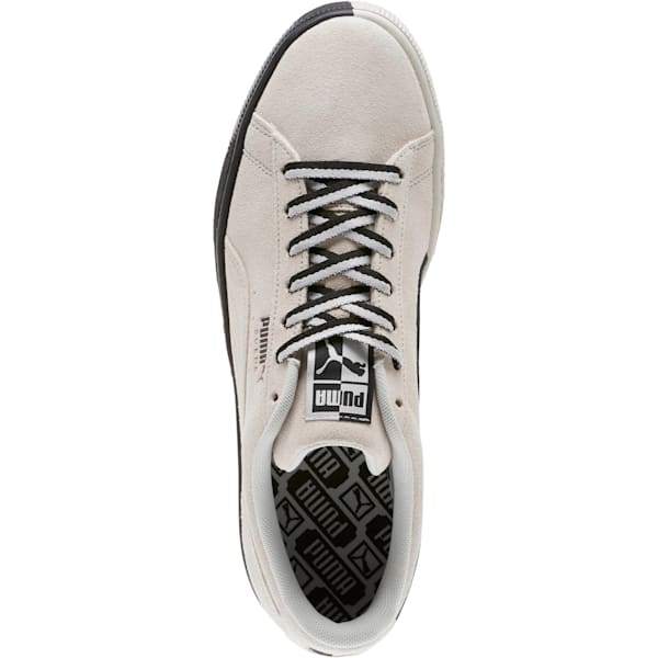 Suede Classic “Other Side” Sneakers, Glacier Gray-Puma Black, extralarge