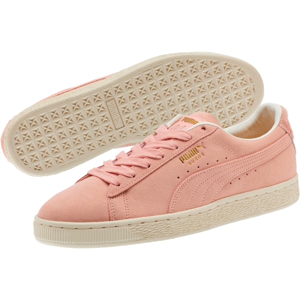 Suede Classic Easter Sneakers, Coral Cloud-Whisper White, extralarge