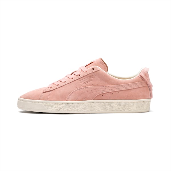 Suede Classic Easter Sneakers, Coral Cloud-Whisper White, extralarge