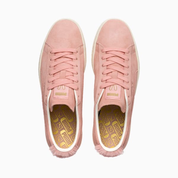 Suede Classic Easter Sneakers, Coral Cloud-Whisper White, extralarge