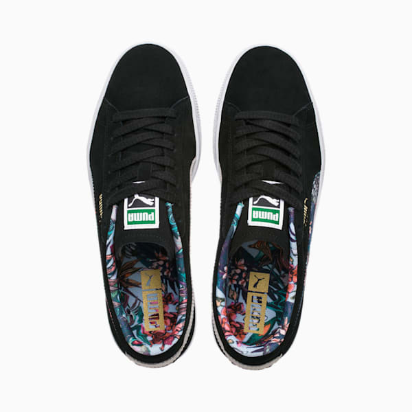 Suede Garden Sneakers, Puma Black-Puma White, extralarge