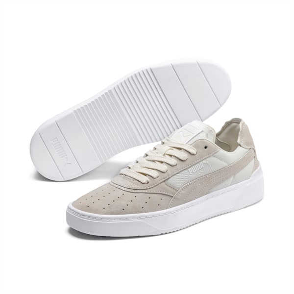 Cali-0 Summer Sneakers, Whisper White-Puma White-Puma White, extralarge