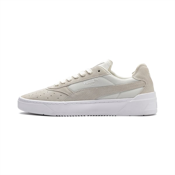 Cali-0 Summer Sneakers, Whisper White-Puma White-Puma White, extralarge