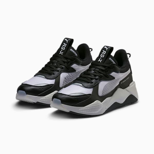 RS-X Tech Sneakers, Puma Black-Vaporous Gray-Puma White, extralarge