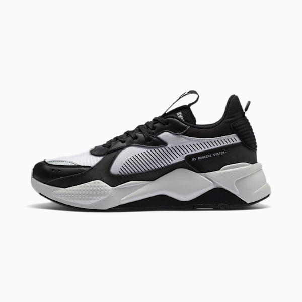 RS-X Tech Sneakers, Puma Black-Vaporous Gray-Puma White, extralarge