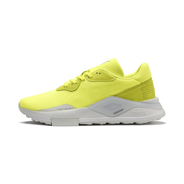 SHOKU In Plain Sight Sneakers, Fizzy Yellow-Glacier Gray, extralarge