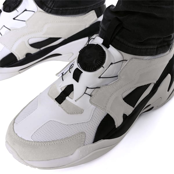 Thunder Disc Shoes, Puma White-Puma Black, extralarge