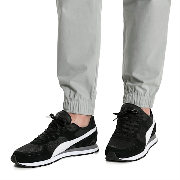 Vista SoftFoam+ Sneakers, Puma Black-Puma White-Charcoal Gray, extralarge-IND