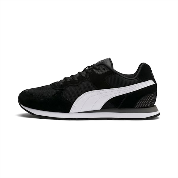 Vista SoftFoam+ Sneakers, Puma Black-Puma White-Charcoal Gray, extralarge-IND