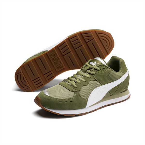 Vista SoftFoam+ Sneakers, Olivine-Puma White-Elm, extralarge-IND