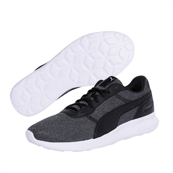 ST Activate Heather Shoes, Puma Black-Puma White, extralarge-IND