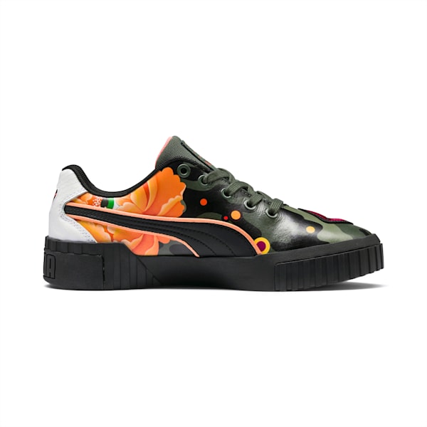 PUMA x SUE TSAI Cali Peonies Camo Women’s Sneakers, Puma Black-Puma Black, extralarge