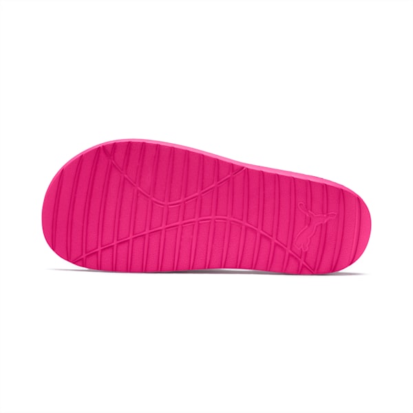 Divecat v2 Slides, Fuchsia Purple-Puma White, extralarge