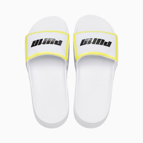 Metallic puma slides clearance