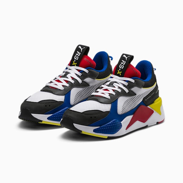 RS-X TOYS, Puma White-Puma Royal-High Risk Red, extralarge