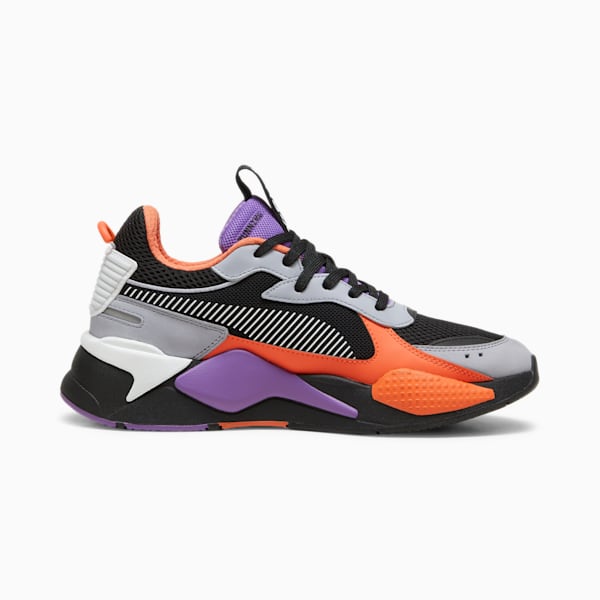 Tenis RS-X Toys, PUMA Black-Gray Fog-Hot Heat, extralarge