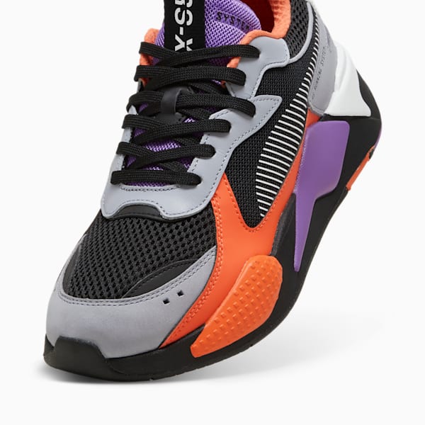 Tenis RS-X Toys, PUMA Black-Gray Fog-Hot Heat, extralarge