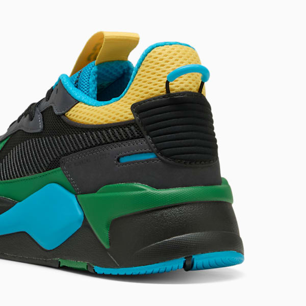 RS-X Toys Men's Sneakers, PUMA Black-Archive Green, extralarge