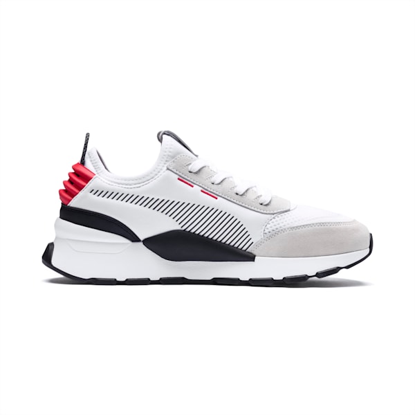 RS-O Winter Inj Toys Men's Sneakers, Puma White-High Risk Red, extralarge
