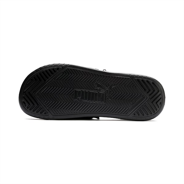 Popcat Silk Women’s Slides, Puma Black-Puma Black, extralarge