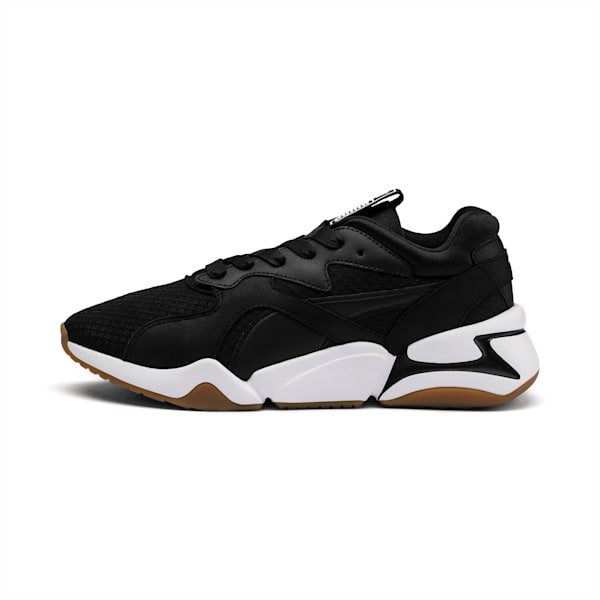 Nova ‘90s Bloc Women’s Sneakers, Puma Black-Puma Black, extralarge