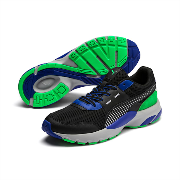 Future Runner Premium Men's Running Shoes, Puma Black-Surf The Web-ANDEAN TOUCAN, extralarge