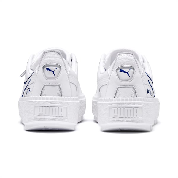 PUMA x ADER ERROR Platform Trace Women’s Sneakers, Puma White-Surf The Web, extralarge