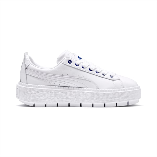 PUMA x ADER ERROR Platform Trace Women’s Sneakers, Puma White-Surf The Web, extralarge
