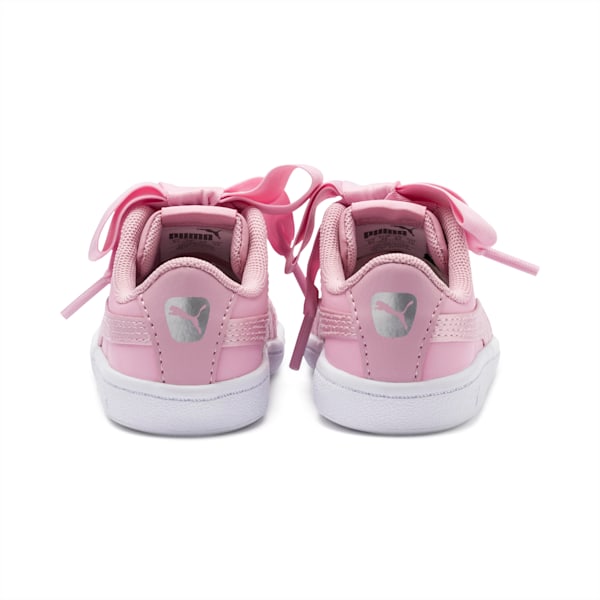 PUMA Vikky Ribbon Satin AC Little Kids' Shoes, Pale Pink-Pale Pink, extralarge