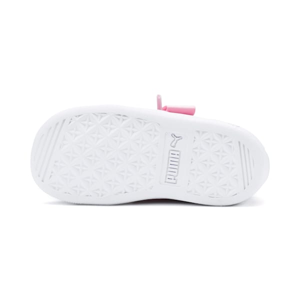 PUMA Vikky Ribbon Satin AC Little Kids' Shoes, Pale Pink-Pale Pink, extralarge