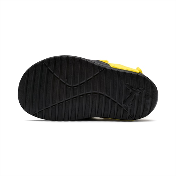 Divecat v2 Injex Kids’ Sandals, Puma Black-Blazing Yellow, extralarge-IND