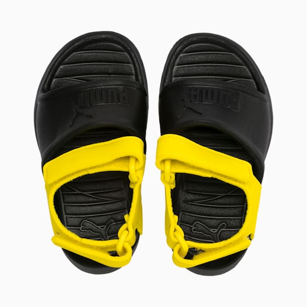 Divecat v2 Injex Kids’ Sandals, Puma Black-Blazing Yellow, extralarge-IND