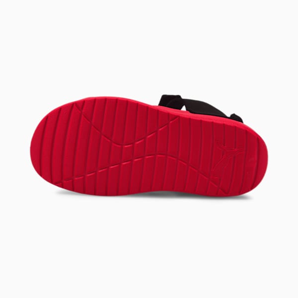 Divecat v2 Injex Little Kids' Sandals, Poppy Red-Puma Black, extralarge