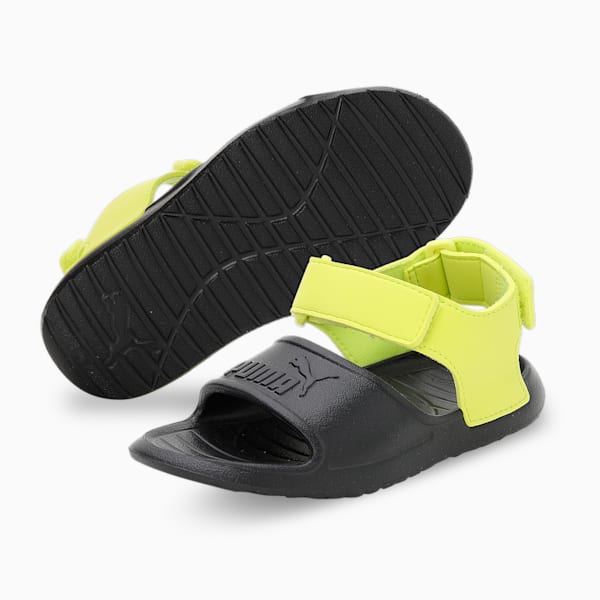 Divecat v2 Injex Kids’ Sandals, Puma Black-Lemon Sherbert, extralarge-IND