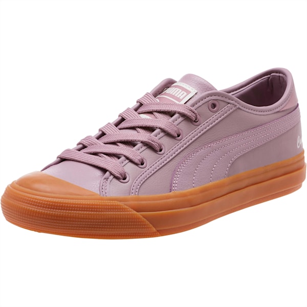 Capri Metallic Women’s Sneakers, Elderberry, extralarge