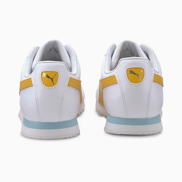 Roma Basic+ Sneakers, Puma White-Golden Rod, extralarge