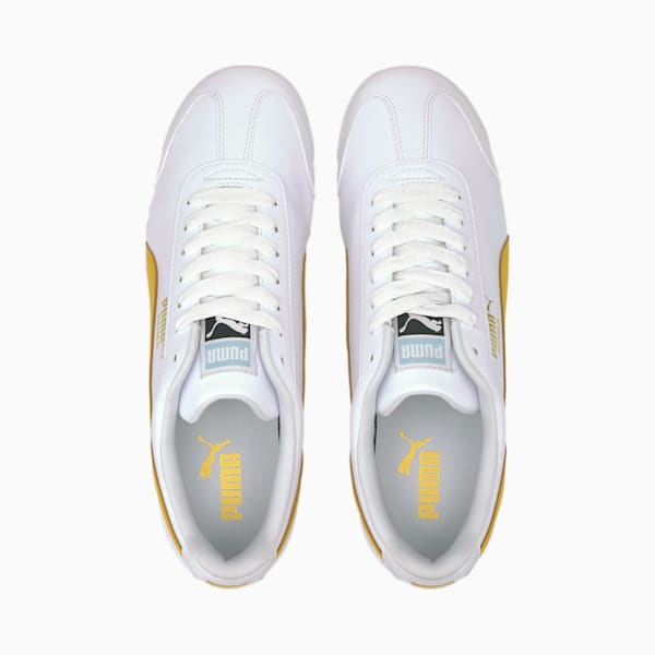 Tenis Roma Basic+, Puma White-Golden Rod, extralarge