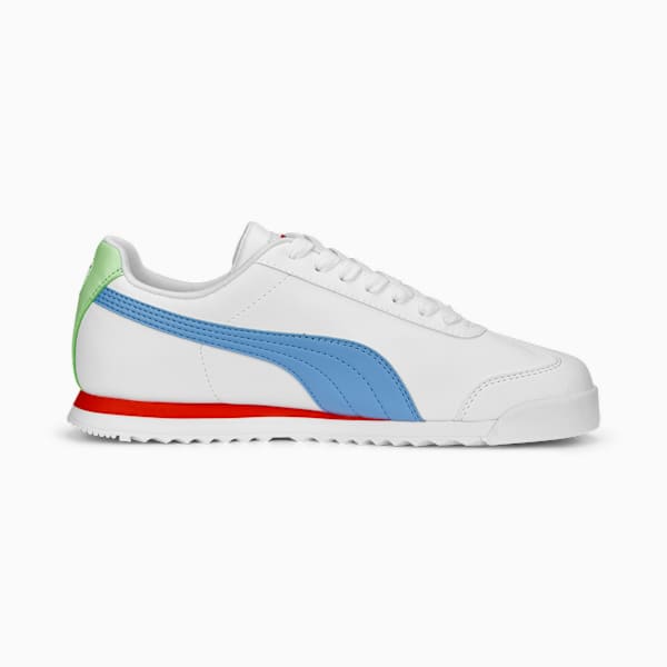 Tenis Roma Basic+, PUMA White-Day Dream-Spring Fern, extralarge