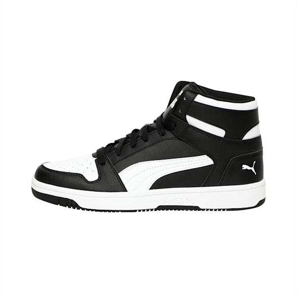 PUMA Rebound Lay Up SoftFoam+ Unisex Sneakers, Puma Black-Puma White