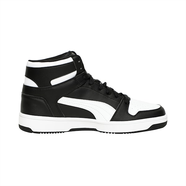Rebound Lay Up Unisex Sneakers, Puma Black-Puma White, extralarge-IND