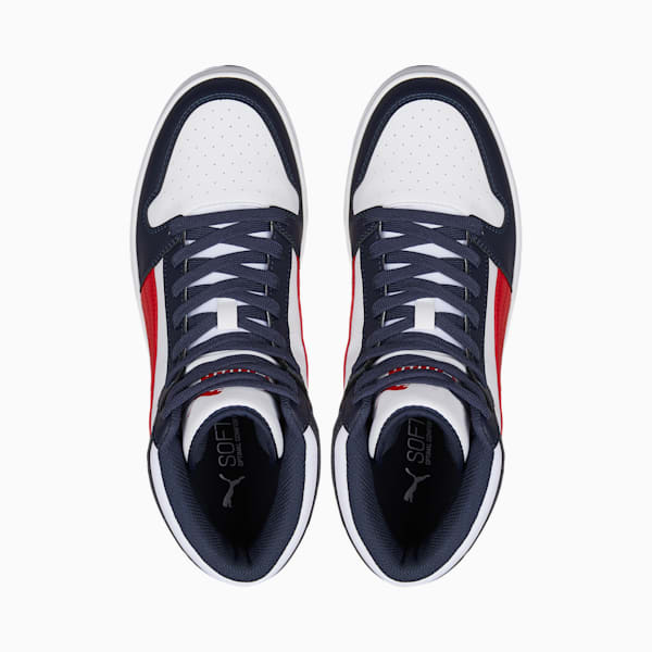 Rebound Lay Up Sneakers, Parisian Night-High Risk Red-Puma White, extralarge-IND