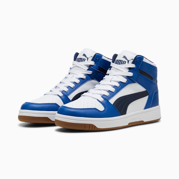 Sneakers PUMA Rebound LayUp, PUMA White-Cobalt Glaze-Club Navy, extralarge