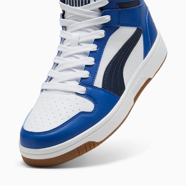 Sneakers PUMA Rebound LayUp, PUMA White-Cobalt Glaze-Club Navy, extralarge